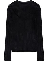 Loulou de Saison - Hedora Long-Sleeve Ribbed Sweater - Lyst