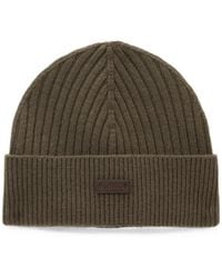 Herno - Ribbed-Knit Beanie Hat - Lyst