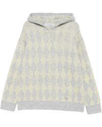 Bluemarble - Argyle Hooded Sweater - Lyst