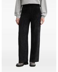 Benetton - Wide-Leg Corduroy Trousers - Lyst