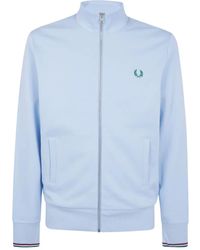 Fred Perry - Sudadera con motivo bordado - Lyst