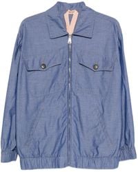 N°21 - Button Pocket Denim Jacket - Lyst