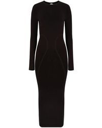 Nina Ricci - Maxi-Jurk Met Open Rug - Lyst