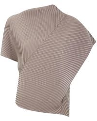Issey Miyake - プリーツ トップ - Lyst