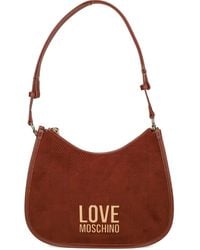 Love Moschino - Checked-Pattern Shoulder Bag - Lyst