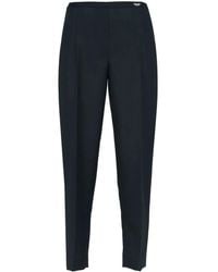 Prada - Kid-Mohair Tailored Trousers - Lyst