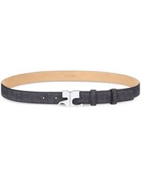 Courreges - Logo-Buckle Belt - Lyst