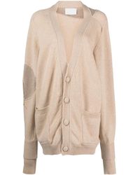 Ramael - Panelled-Design Cashmere-Blend Cardigan - Lyst
