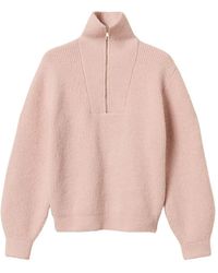 Twinset - Zipped Turtleneck Jumper - Lyst