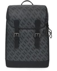 KARL LAGERFELD - Ikon Monogram Backpack - Lyst