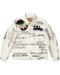 DENIM TEARS - X Stussy X Our Legacy Ttl Denim Jacket - Lyst