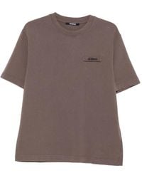 Jacquemus - Logo Cotton T-Shirt - Lyst