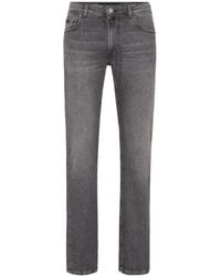 Billionaire - Stonewashed Skinny Stretch-Cotton Jeans - Lyst