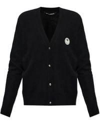 Palm Angels - Logo-Patch Wool Cardigan - Lyst