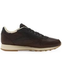 Reebok - Classic Leather Lace-Up Sneakers - Lyst
