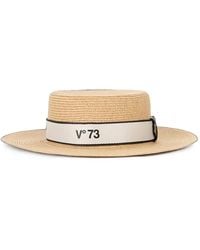 V73 - Shane Logo-Tape Woven Hat - Lyst