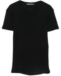 Department 5 - Ribbed-Knit T-Shirt - Lyst