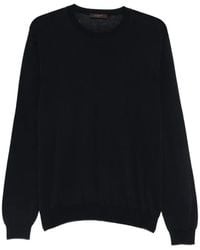 Zanone - Long-Sleeve Crew Neck T-Shirt - Lyst