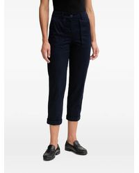 Benetton - Patch-Pocket Cropped Trousers - Lyst