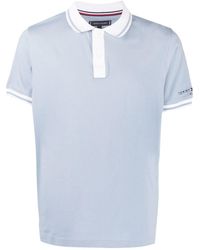 Tommy Hilfiger - Contrast-trim Cotton Polo Shirt - Lyst