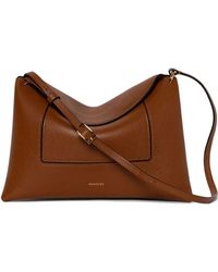 Wandler - Penelope Slouch Flap Shoulder Bag - Lyst