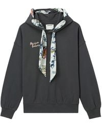 Musium Div. - Scarf-Detail Hoodie - Lyst