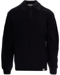 Carhartt - Miles Long-Sleeved Polo Shirt - Lyst