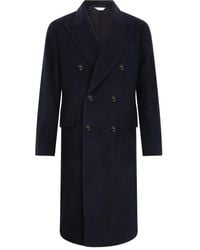 Boglioli - Double-Breasted Cashmere Coat - Lyst