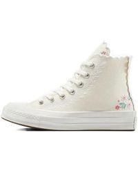 Converse - Sneakers Met Geborduurd Kant - Lyst