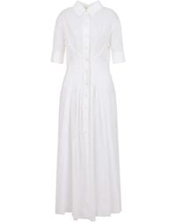 Marni - Poplin Shirt Dress With Gathering - Lyst