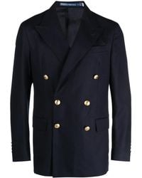 Polo Ralph Lauren - The Iconic Doeskin Double-Breasted Blazer - Lyst