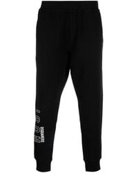 DSquared² - Icon Logo-Print Track Pants - Lyst