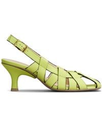 Tod's - Cut-out Sling-back Leather Pumps - Lyst