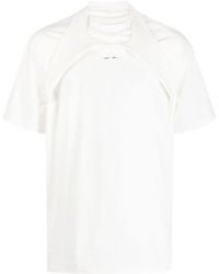 HELIOT EMIL - T-shirt en coton à logo imprimé - Lyst