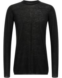 Rick Owens - Trui Met Ronde Hals - Lyst