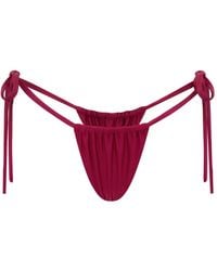 FAE SWIM - Birdie Bikini Bottoms - Lyst