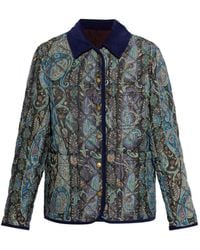 Etro - Paisley Collared Jacket - Lyst