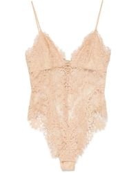Zimmermann - Lace Teddy Bodysuit - Lyst