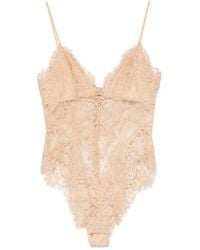 Zimmermann - Lace Teddy Bodysuit - Lyst