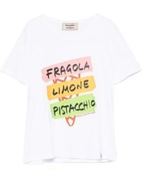 ALESSANDRO ENRIQUEZ - Cotton T-Shirt - Lyst