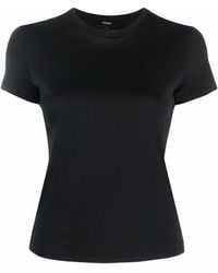 Theory - T-Shirt En Coton Pima À Manches Courtes - Lyst