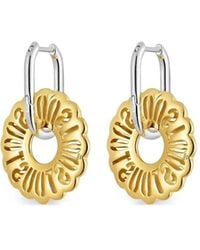 Tous - Boucles D'Oreilles À Fleurs - Lyst