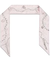 Givenchy - Schal Mit Ketten-Print - Lyst