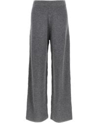Sportmax - Pantalones rectos de canalé - Lyst
