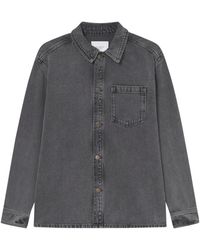 Les Deux - Cotton Denim Shirt - Lyst