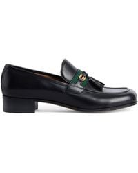 Gucci - Web Loafers - Lyst