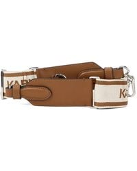 KARL LAGERFELD - Logo-Print Shoulder Bag Strap - Lyst