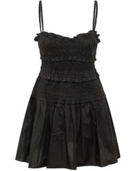 MICHAEL Michael Kors - Smocked Mini Dress - Lyst