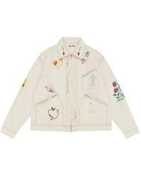 STORY mfg. - Amba Embroidered Cotton Jacket - Lyst