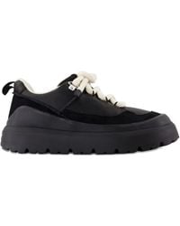 UGG - Heritage Utility Leather Lace-Up Sneakers - Lyst